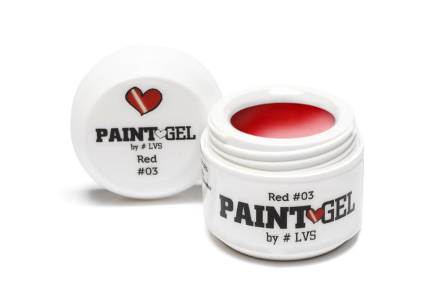 Paint Gel by #LVS | Red 03 5gr