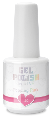 Gel Polish by #LVS | 190 Popping Pink 15ml