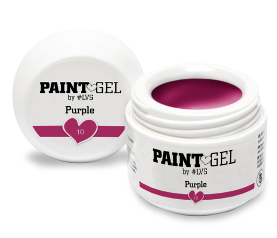 Paint Gel by #LVS | 10 Gel Purple