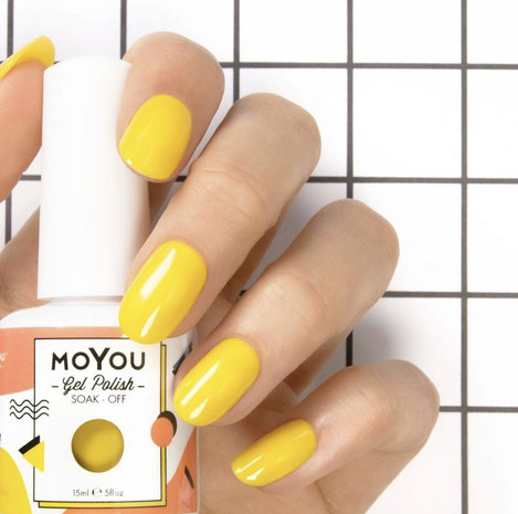 Gel Polish MYL | Yellow Rain Coat