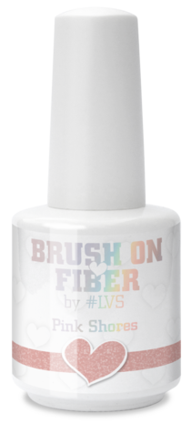 Brush On Fiber by #LVS | Pink Shores 15ml