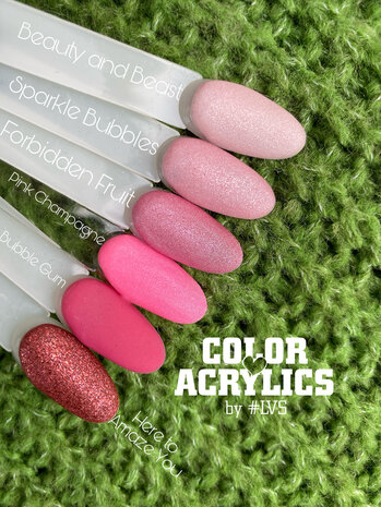 Color Acrylics by #LVS | CA30 Sparkle Bubbles 7g