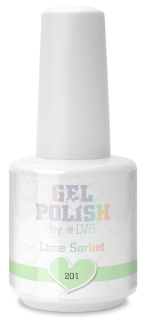 Gel Polish by #LVS | 201 Lime Sorbet 15ml