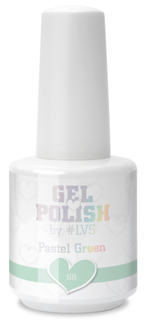 Gel Polish by #LVS | 068 Pastel Green 15 ml