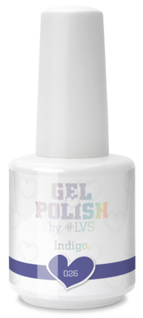 Gel Polish by #LVS |  026 Indigo 15ml