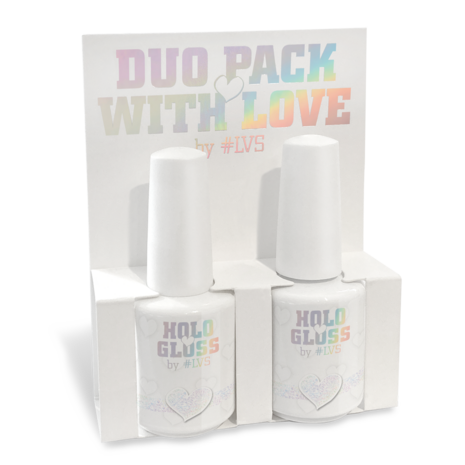 Duo Pack Holo Gloss by #LVS 15ML