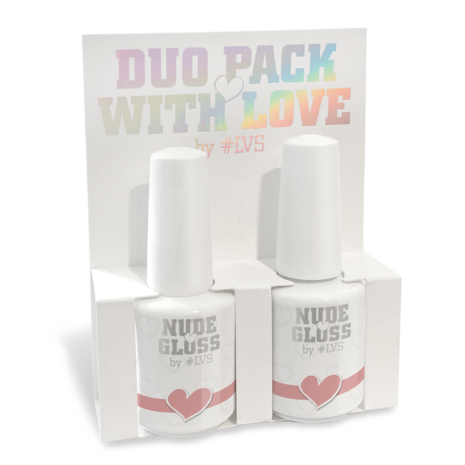 Duo Pack Nude Gloss by #LVS 15ml