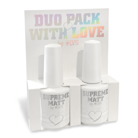 Duo Pack Supreme Matt by #LVS 15ml 