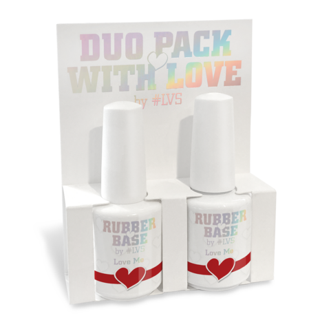 Duo Pack Rubber Base by #LVS | Love Me 15ml