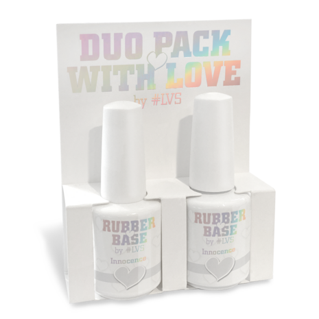 Duo Pack Rubber Base by #LVS | Innocence 15ml