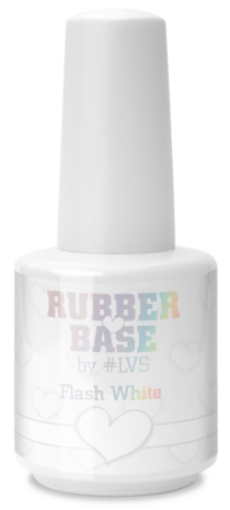 Duo Pack Rubber Base by #LVS | Flash White 15ml 