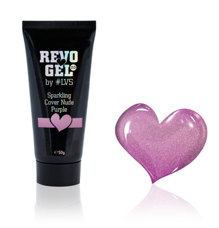 RevoGel 2.0 by #LVS | Sparkling Cover Nude Purple