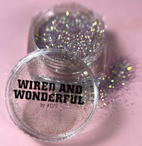 Uniquely Me Glitters Wired and Wonderful by #LVS