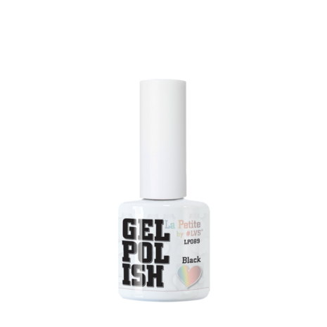 La Petite Gel Polish by #LVS | LP089 Black 7ml