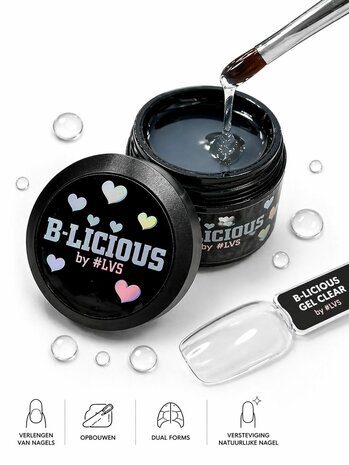 LoveNess B-Licious Gel Clear &ndash; 30ml (XL)