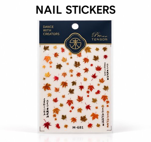 Herfst Nail Art Stickers 01