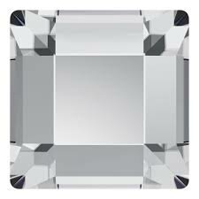 Swarovski Flat Backs Square 4mm Crystal 12pcs (25)