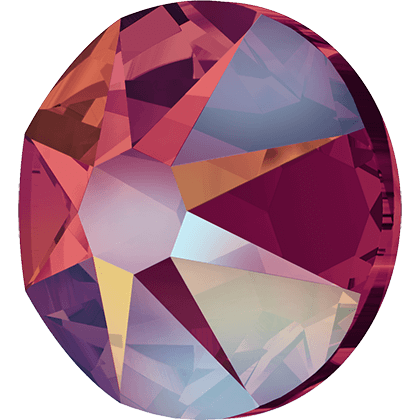 Swarovski Xirius Rose Light Siam Shimmer SS16 36pcs (86)