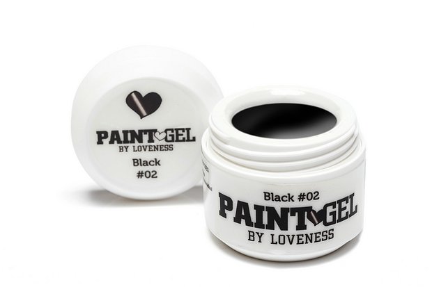 Paint Gel by #LVS | Black 02 5gr