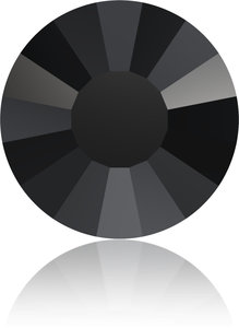 Swarovski Consise Flat Backs SS10 Jet 70pcs (1)