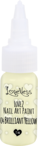 LoveNess | Love 2 Nail Art Paint Brilliant Yellow 004