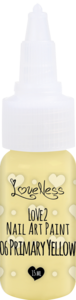 LoveNess | Love 2 Nail Art Paint Primary Yellow 006