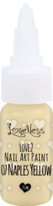 LoveNess | Love 2 Nail Art Paint Naples Yellow 007