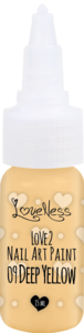 LoveNess | Love 2 Nail Art Paint Deep Yellow 009