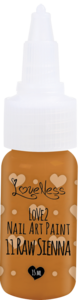 LoveNess | Love 2 Nail Art Paint Raw Sienna 011