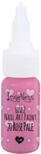 LoveNess | Love 2 Nail Art Paint Rose Pale 020