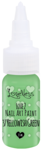 LoveNess | Love 2 Nail Art Paint Yellowish Green 037
