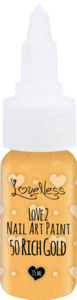 LoveNess | Love 2 Nail Art Paint Rich Gold 050