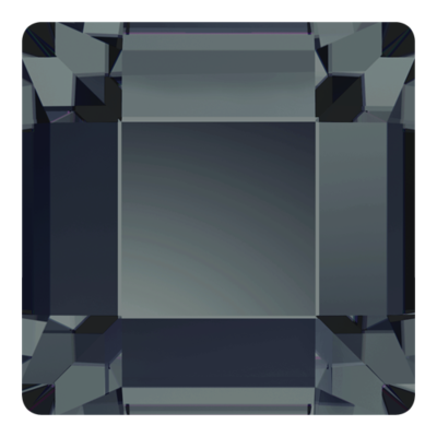 Swarovski Flat Backs Square 3mm Graphite 12pcs (24)