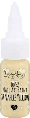LoveNess | Love 2 Nail Art Paint Naples Yellow 007
