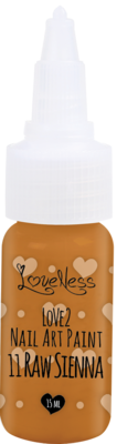 LoveNess | Love 2 Nail Art Paint Raw Sienna 011