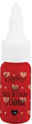 LoveNess | Love 2 Nail Art Paint Carmine 017