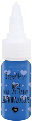 LoveNess | Love 2 Nail Art Paint Phthalo Blue 028