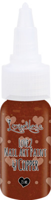 LoveNess | Love 2 Nail Art Paint Copper 047